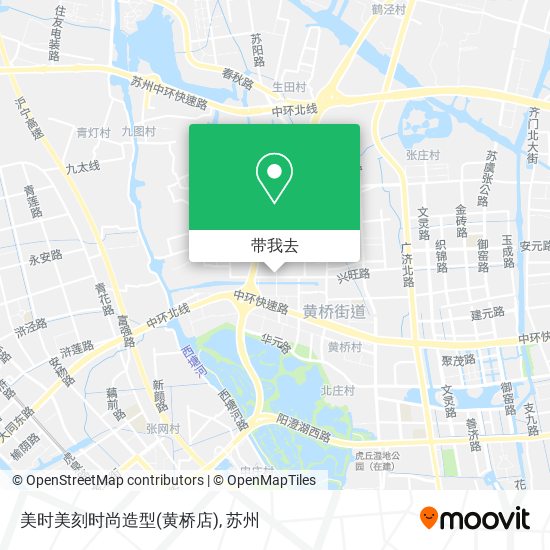 美时美刻时尚造型(黄桥店)地图