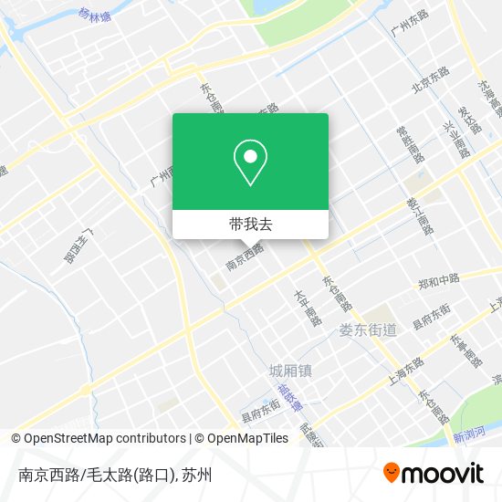 南京西路/毛太路(路口)地图