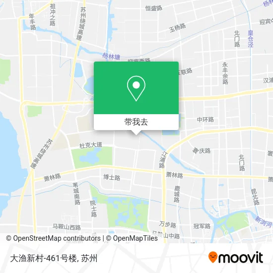 大渔新村-461号楼地图