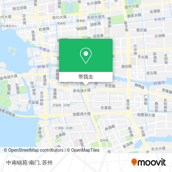中南锦苑-南门地图