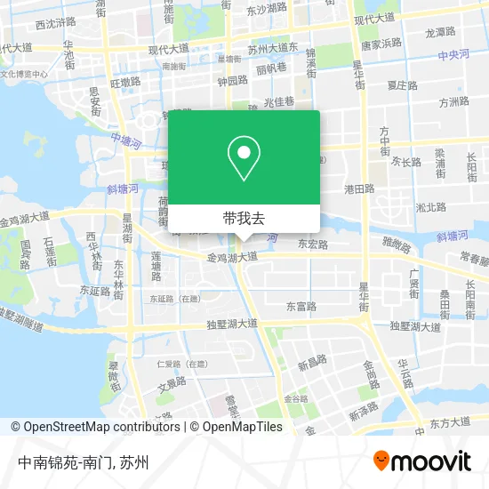 中南锦苑-南门地图