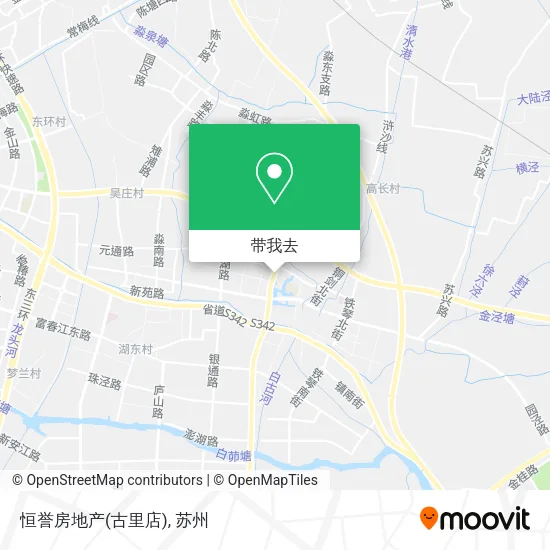 恒誉房地产(古里店)地图