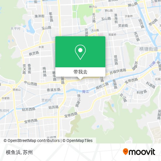 横鱼浜地图