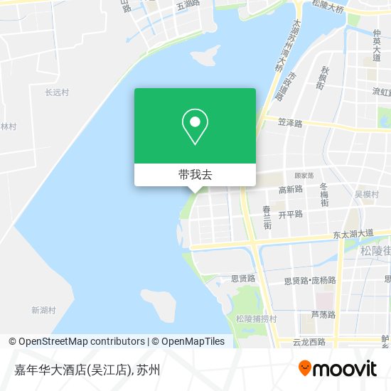 嘉年华大酒店(吴江店)地图