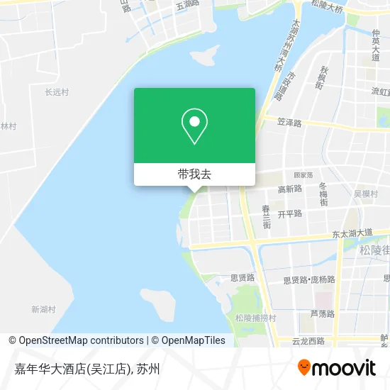 嘉年华大酒店(吴江店)地图