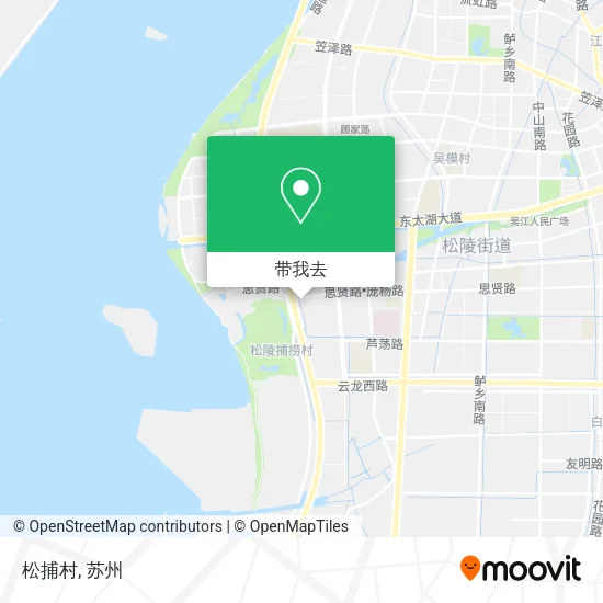 松捕村地图