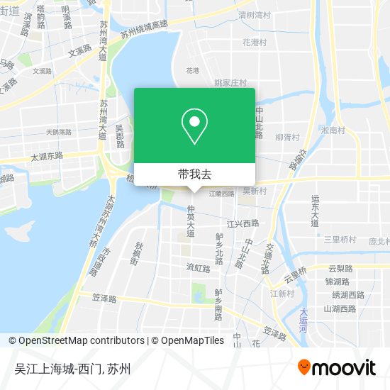 吴江上海城-西门地图