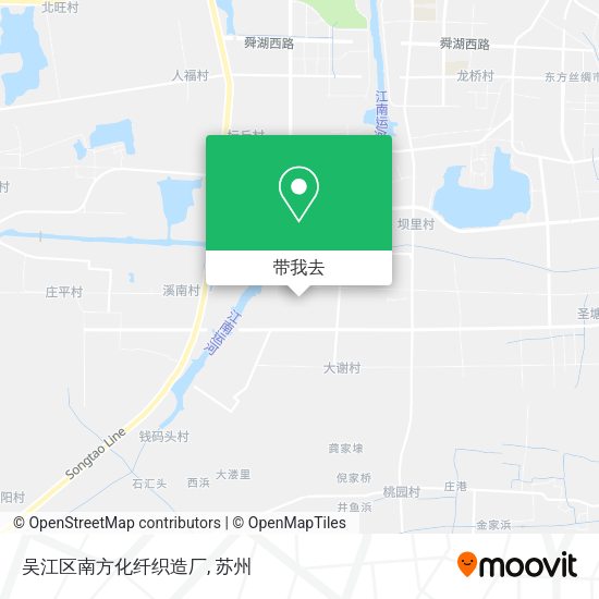 吴江区南方化纤织造厂地图