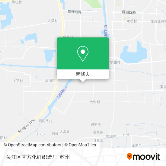 吴江区南方化纤织造厂地图