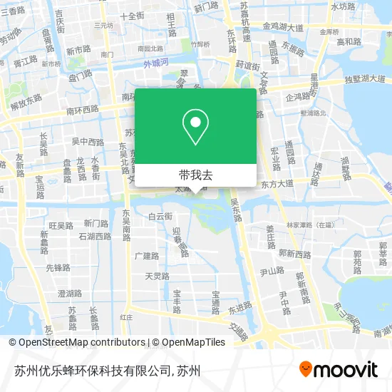 苏州优乐蜂环保科技有限公司地图