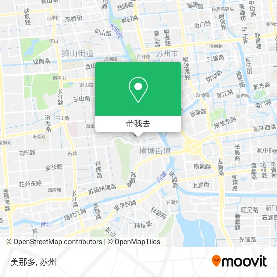 美那多地图