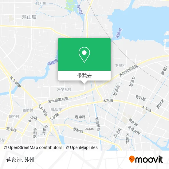 蒋家泾地图