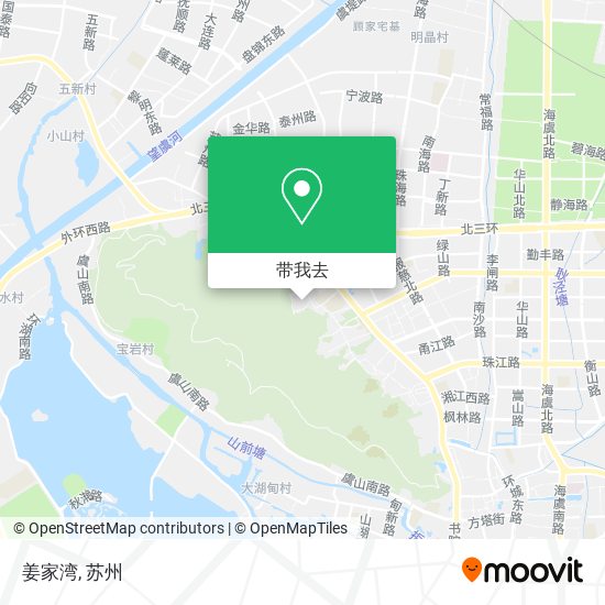 姜家湾地图