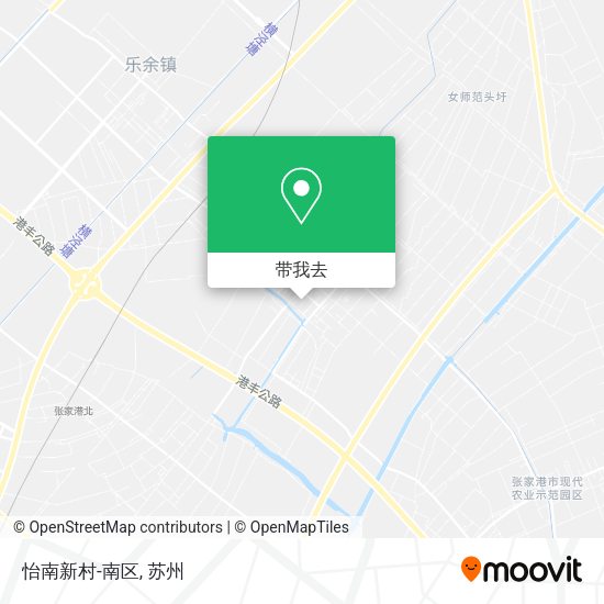 怡南新村-南区地图