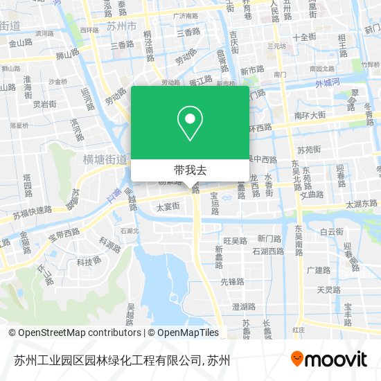 苏州工业园区园林绿化工程有限公司地图