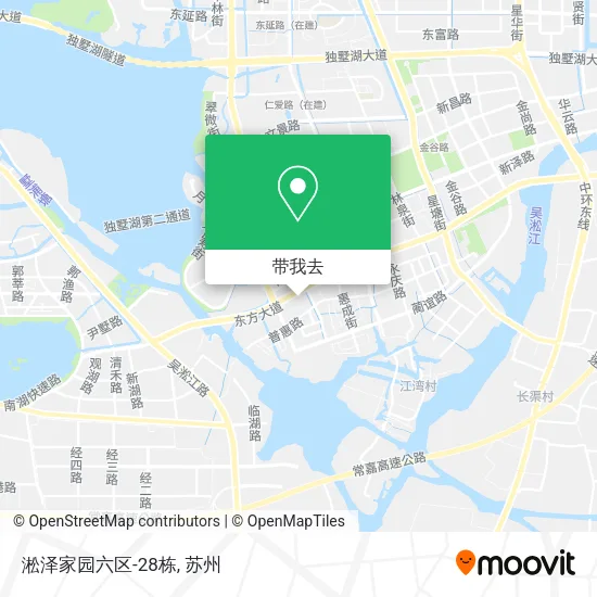 淞泽家园六区-28栋地图