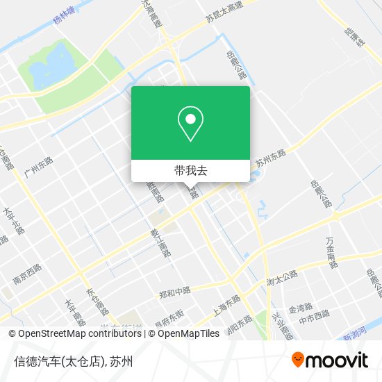 信德汽车(太仓店)地图