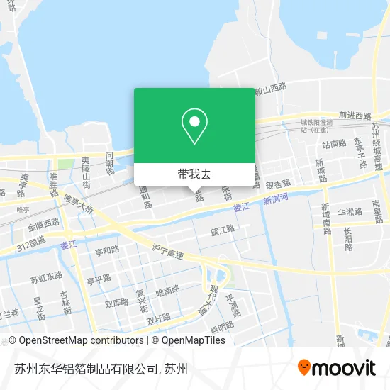 苏州东华铝箔制品有限公司地图