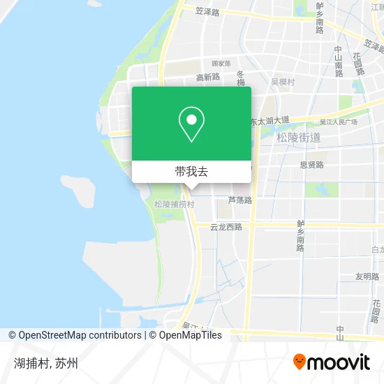 湖捕村地图