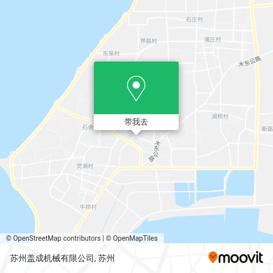 苏州盖成机械有限公司地图
