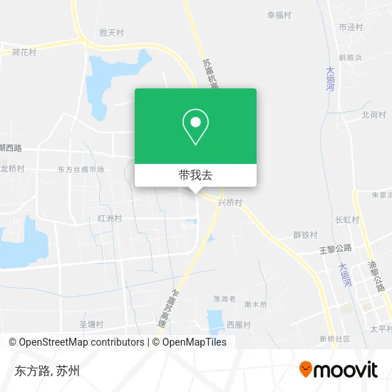 东方路地图