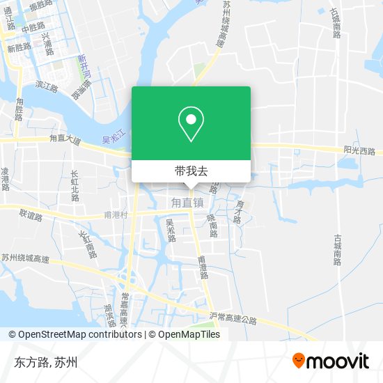 东方路地图
