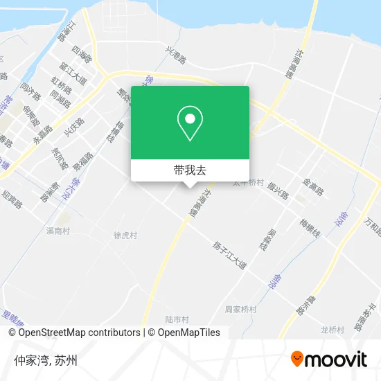 仲家湾地图