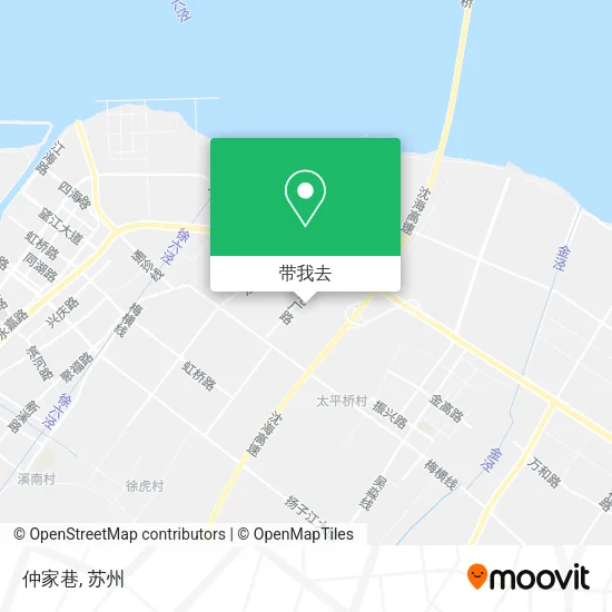 仲家巷地图