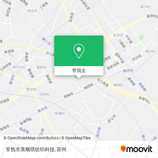常熟市美顺琪纺织科技地图