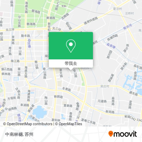 中南林樾地图