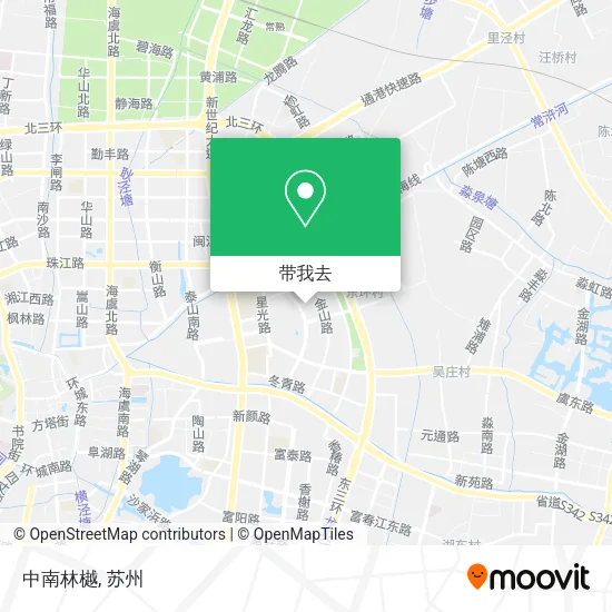 中南林樾地图