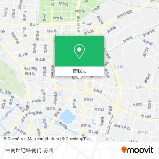 中南世纪城-南门地图