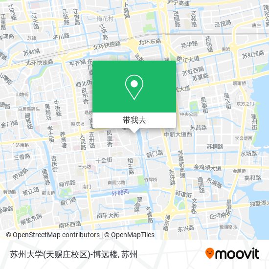 苏州大学(天赐庄校区)-博远楼地图