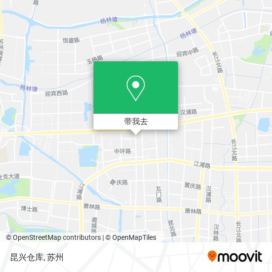 昆兴仓库地图