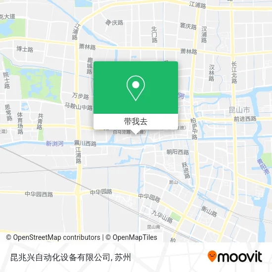 昆兆兴自动化设备有限公司地图
