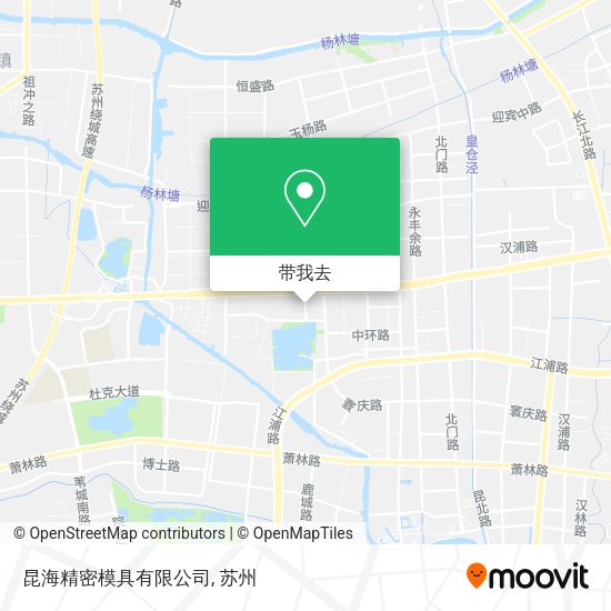 昆海精密模具有限公司地图