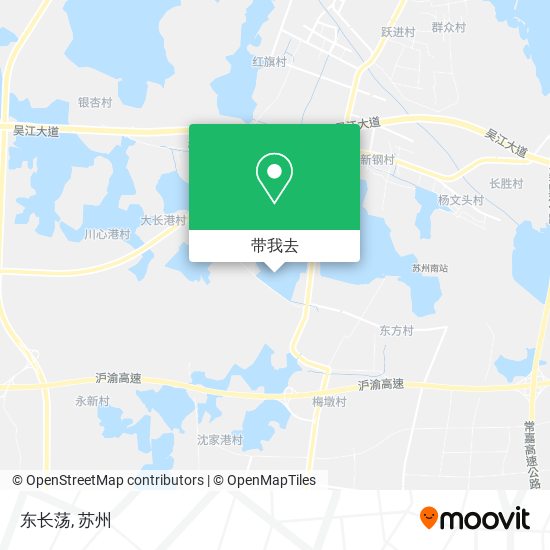 东长荡地图