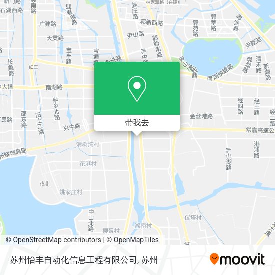 苏州怡丰自动化信息工程有限公司地图