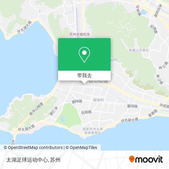 太湖足球运动中心地图