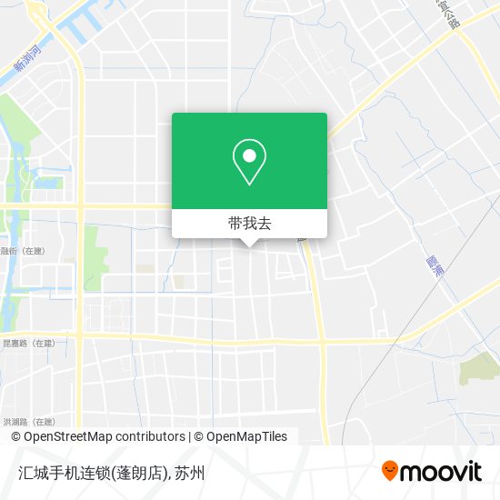 汇城手机连锁(蓬朗店)地图