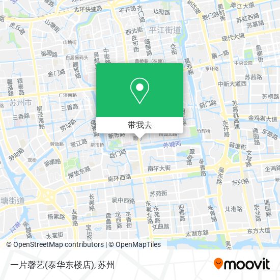 一片馨艺(泰华东楼店)地图