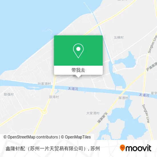 鑫隆针配（苏州一片天贸易有限公司）地图