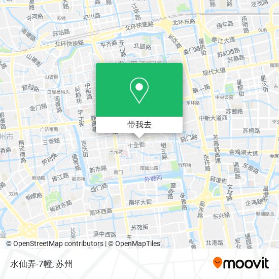 水仙弄-7幢地图