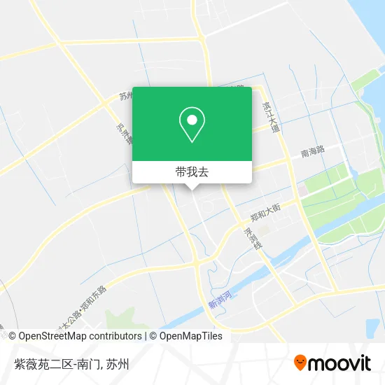 紫薇苑二区-南门地图