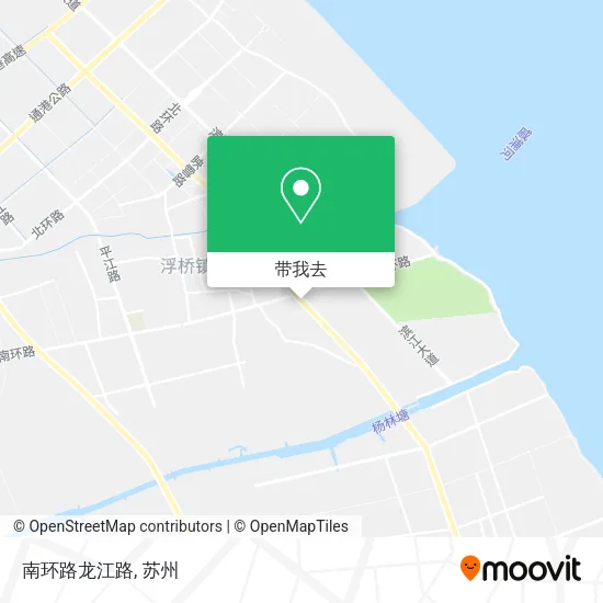 南环路龙江路地图