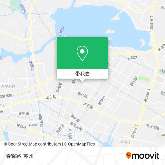 春耀路地图