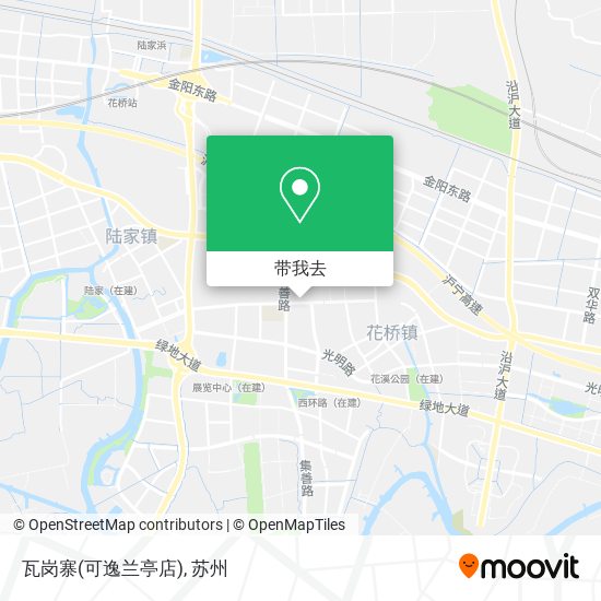 瓦岗寨(可逸兰亭店)地图