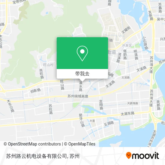 苏州路云机电设备有限公司地图