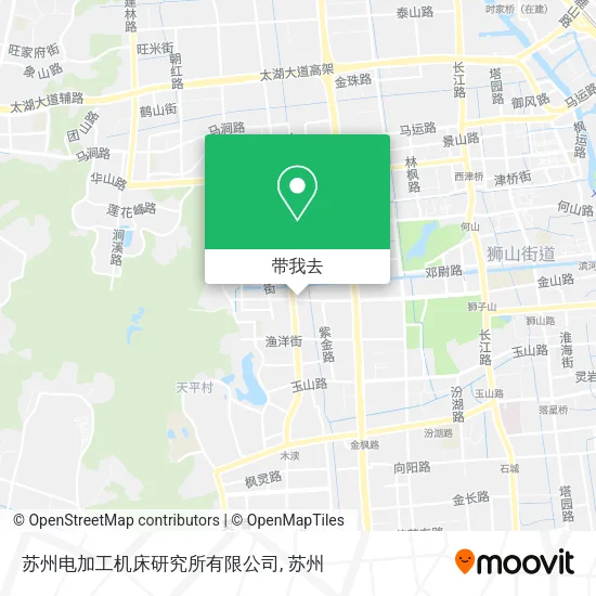 苏州电加工机床研究所有限公司地图