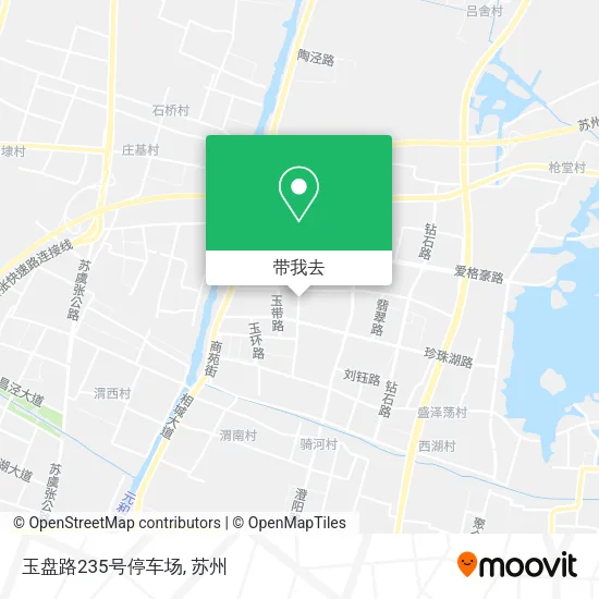 玉盘路235号停车场地图